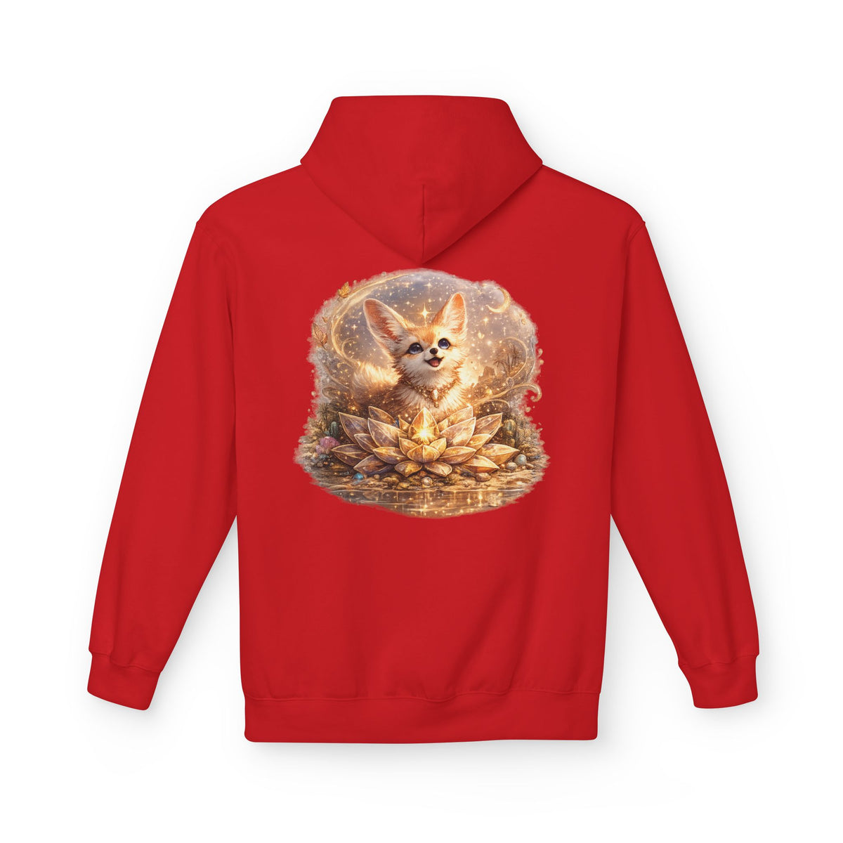 Glimmer the Wonder-Filled Fennec Fox Hoodie