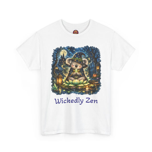 Bodhi the Wizard Koala Halloween T-Shirt | Wickedly Zen