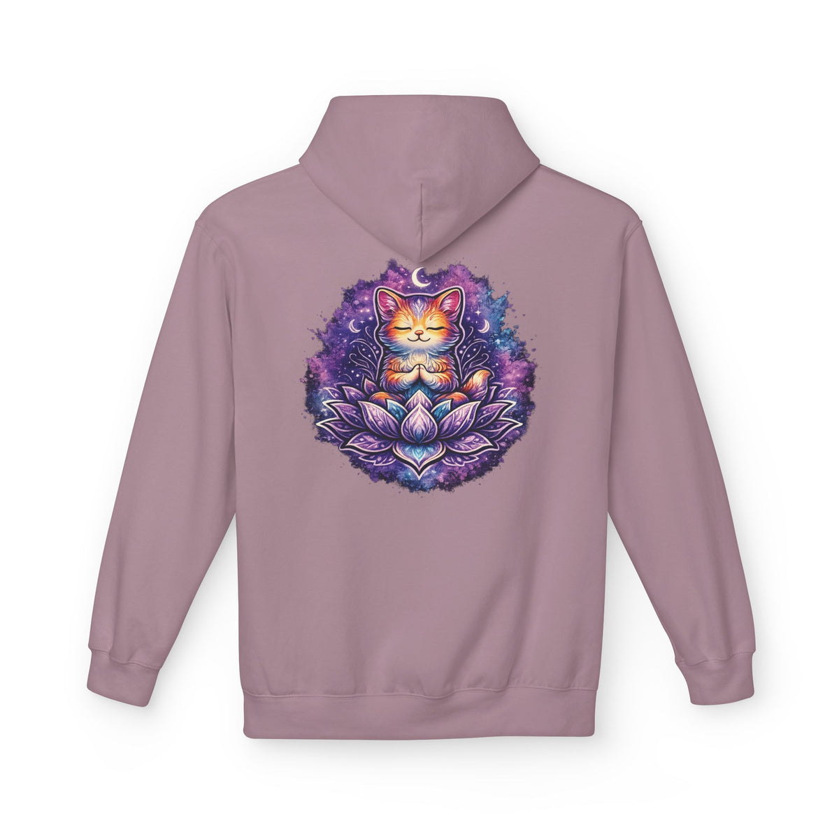 Luna the Serene Kitten Mindfulness Hoodie
