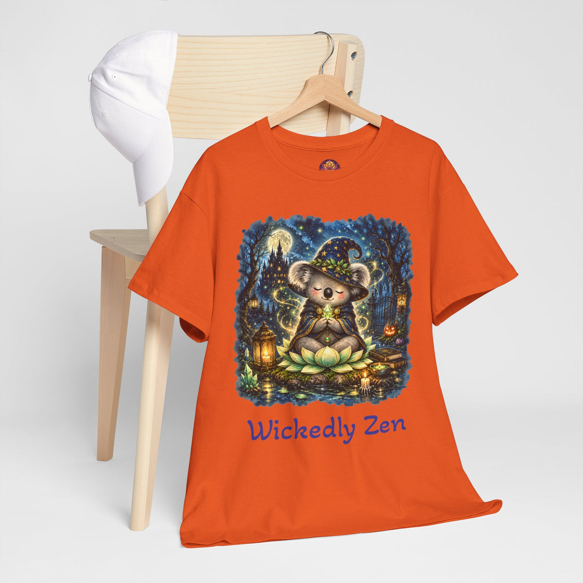 Bodhi the Wizard Koala Halloween T-Shirt | Wickedly Zen
