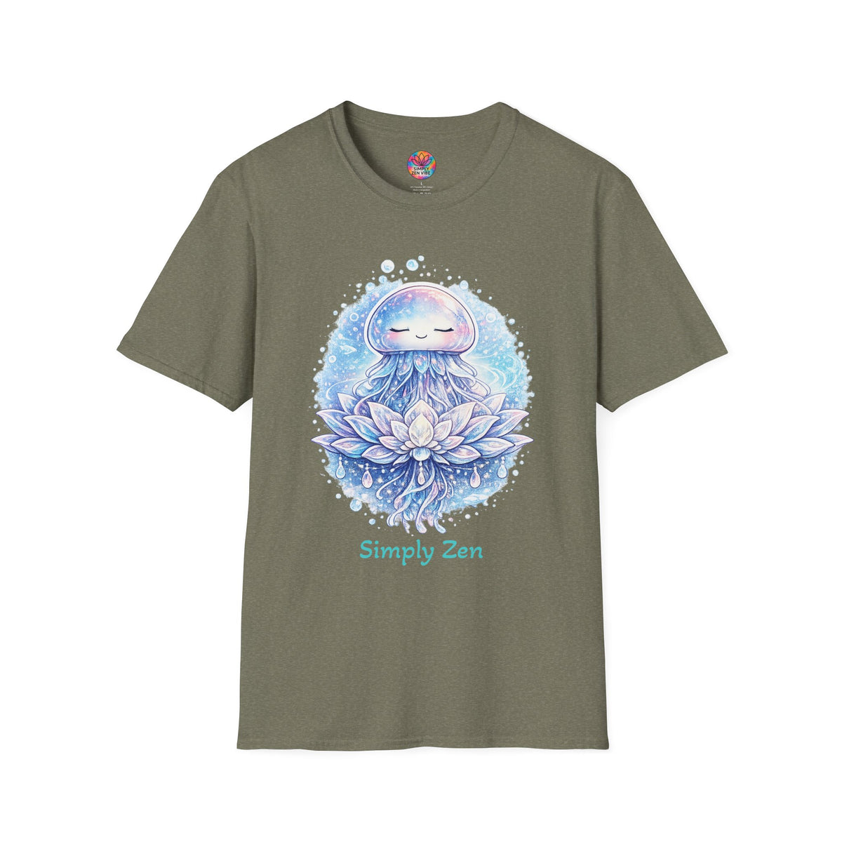 Aurelia the Tranquil Jellyfish T-Shirt | Simply Zen Vibe