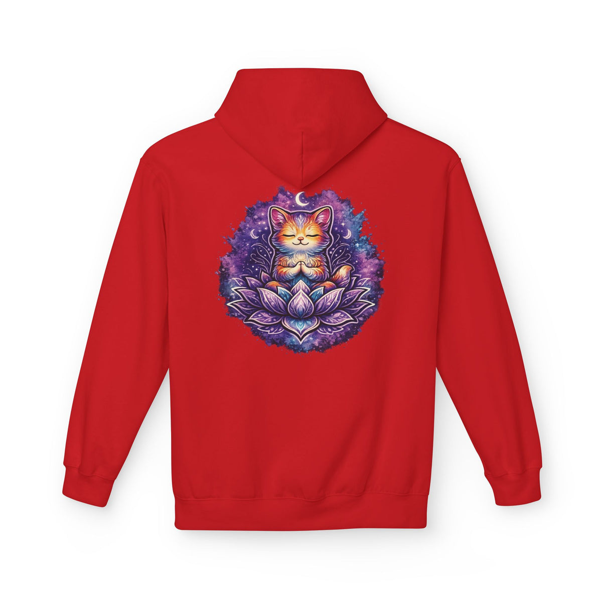 Luna the Serene Kitten Mindfulness Hoodie