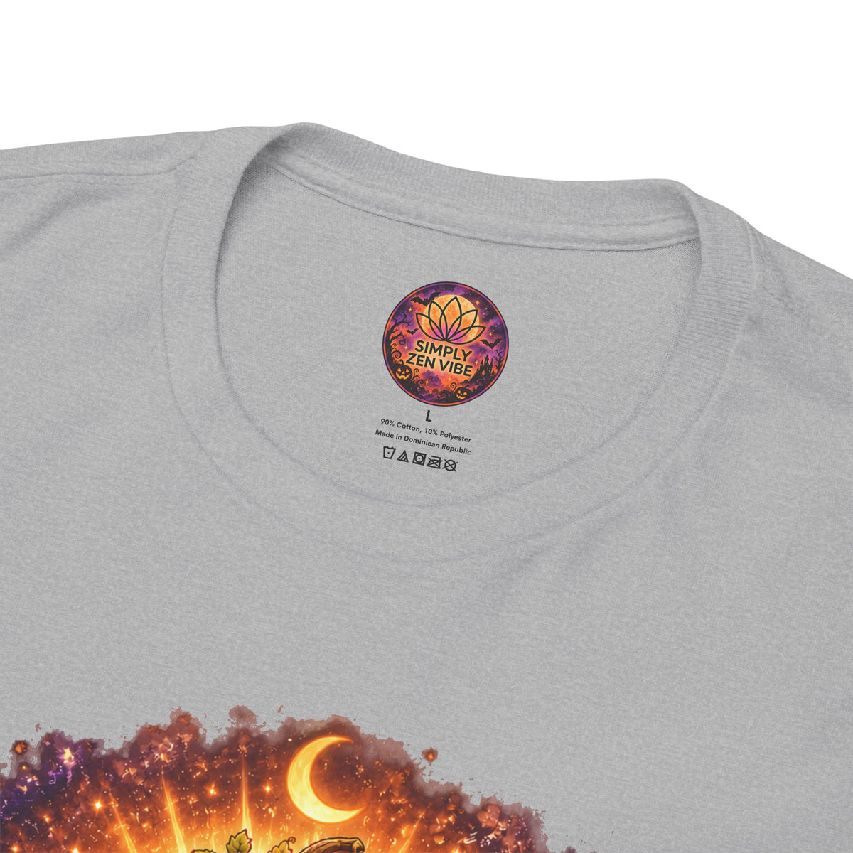 Biscuit the Pumpkin Spirit Pug Halloween T-Shirt | Wickedly Zen