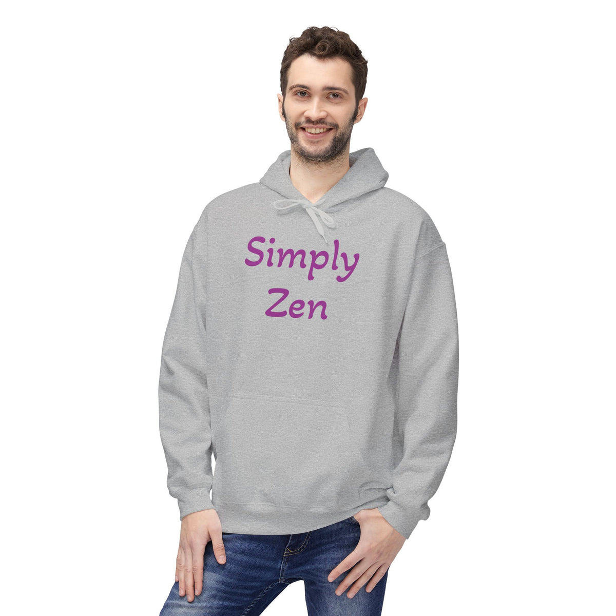 Luna the Serene Kitten Mindfulness Hoodie