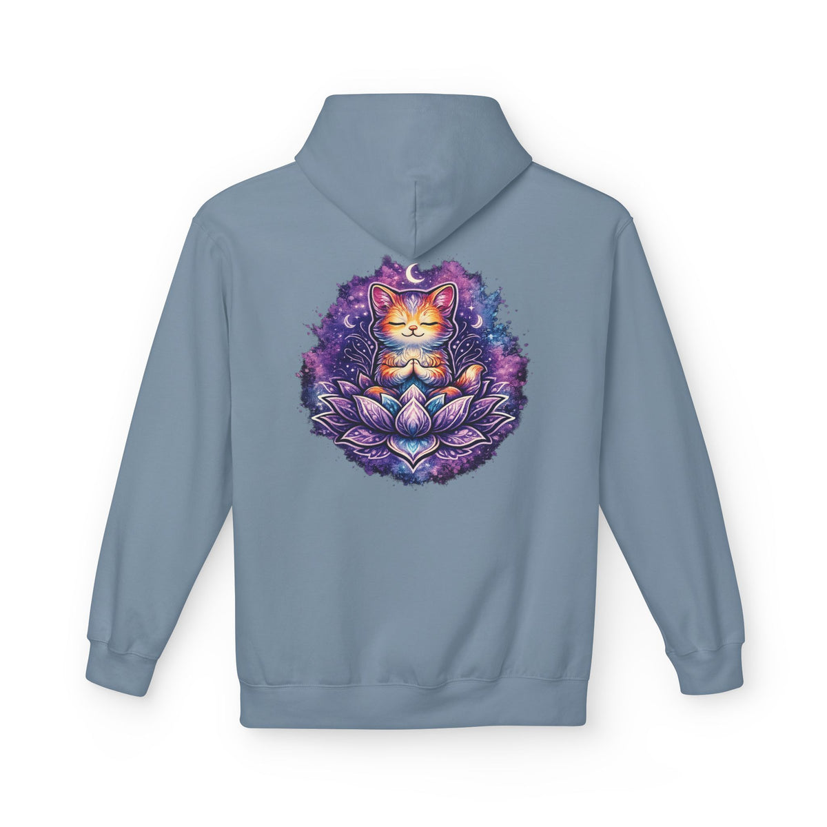 Luna the Serene Kitten Mindfulness Hoodie