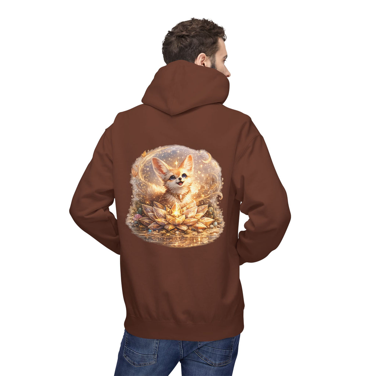 Glimmer the Wonder-Filled Fennec Fox Hoodie