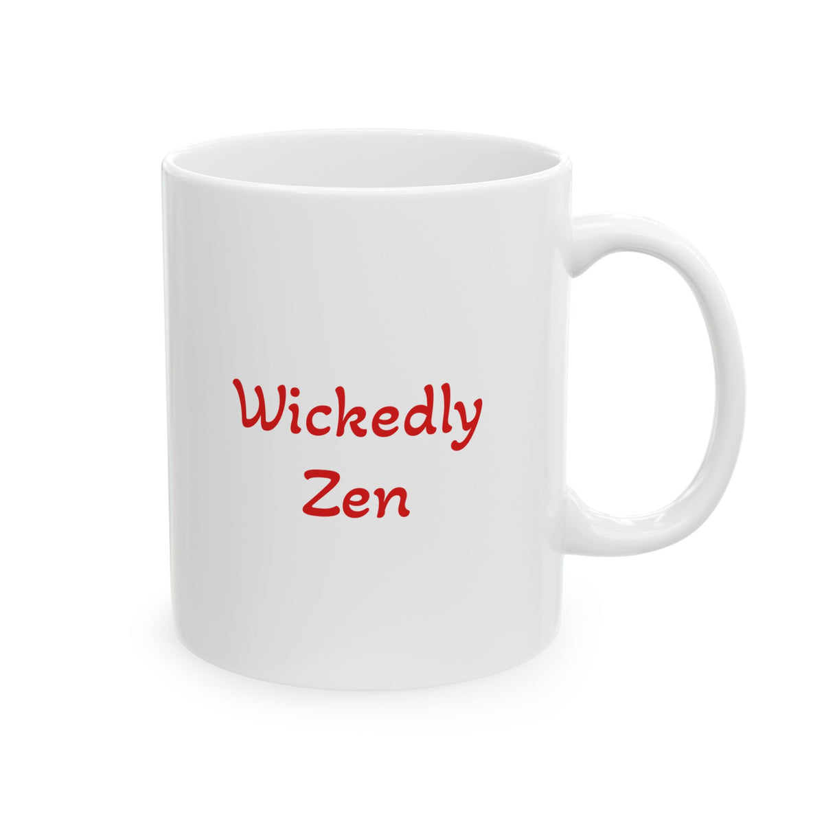 Shiro the Vampire White Tiger Mug – Cute Halloween Tiger Coffee Mug | Wickedly Zen Ceramic Mug | Spooky Vampire Gift