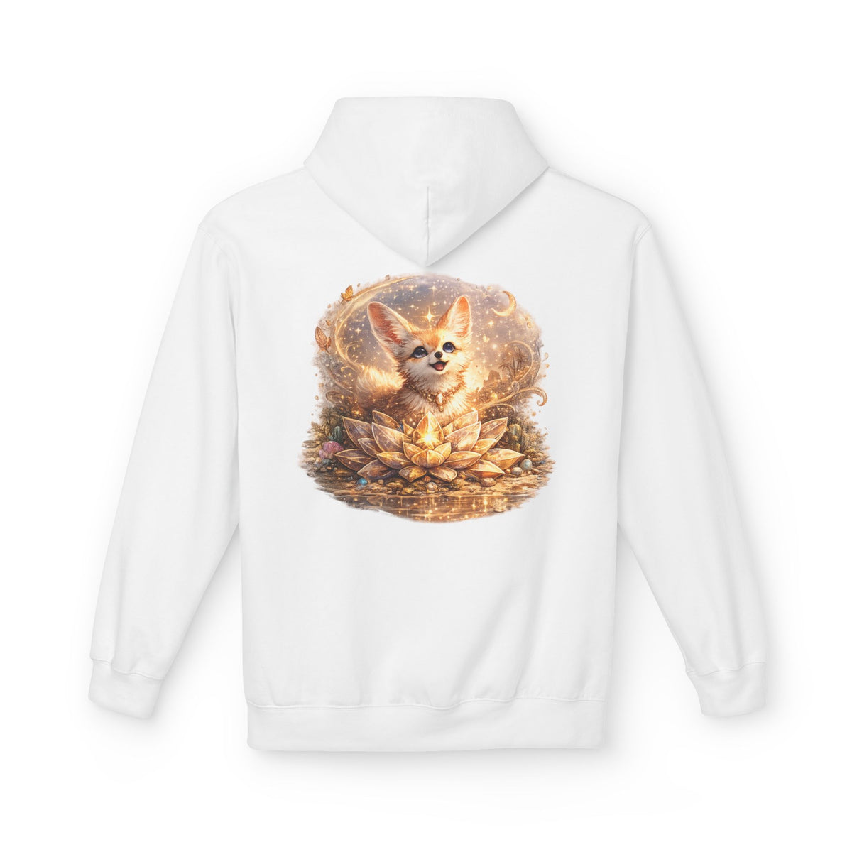Glimmer the Wonder-Filled Fennec Fox Hoodie
