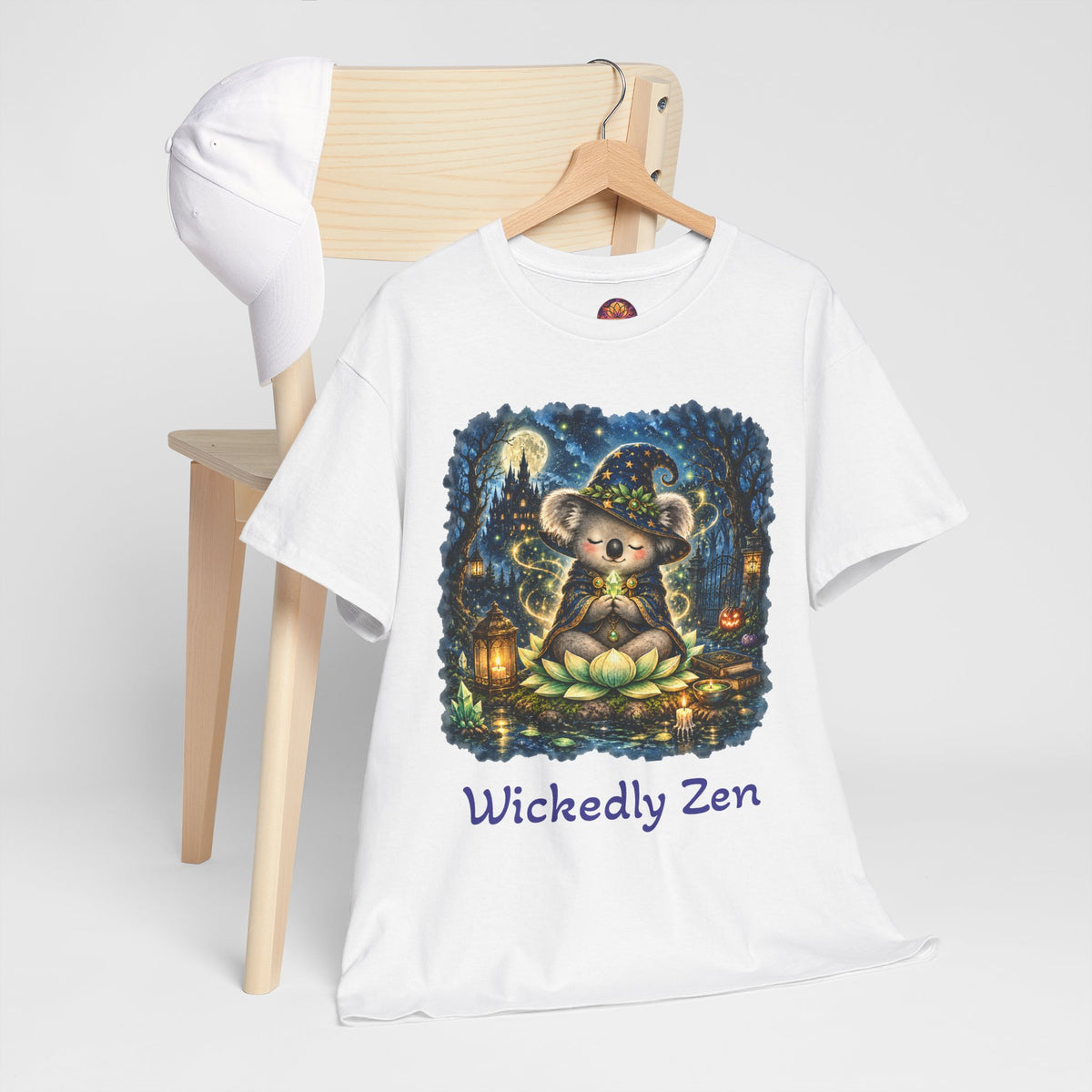 Bodhi the Wizard Koala Halloween T-Shirt | Wickedly Zen