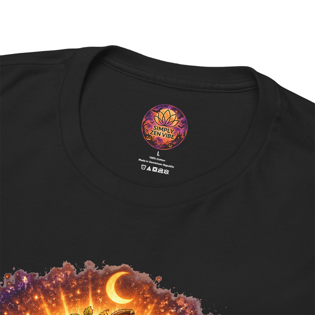 Biscuit the Pumpkin Spirit Pug Halloween T-Shirt | Wickedly Zen