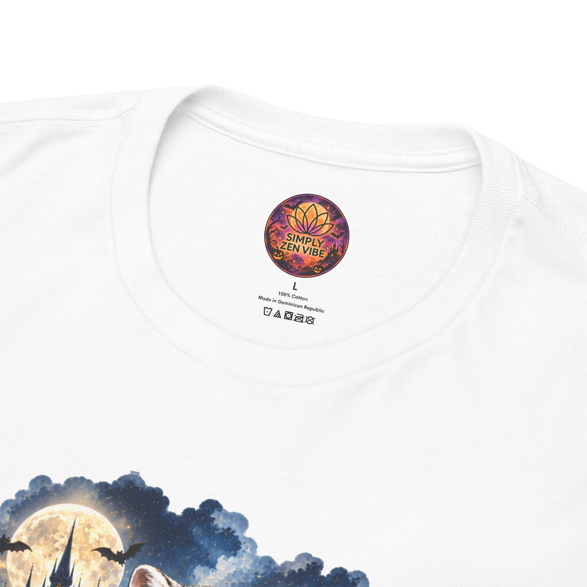 Shiro the Vampire White Tiger T-Shirt – Wickedly Zen Halloween Tiger Tee