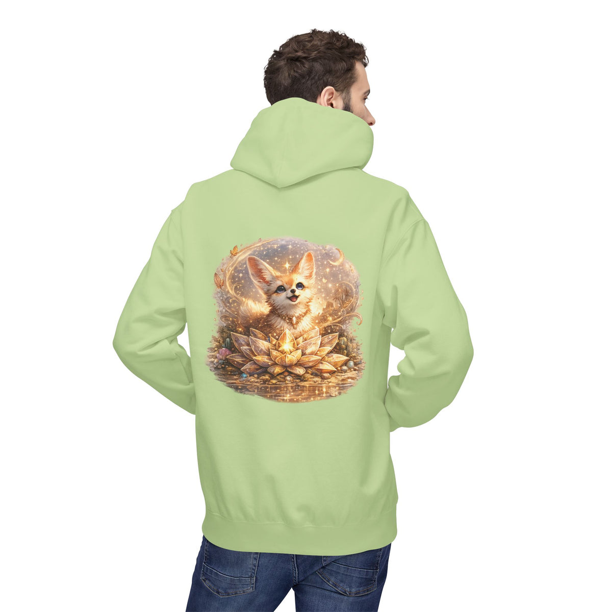 Glimmer the Wonder-Filled Fennec Fox Hoodie