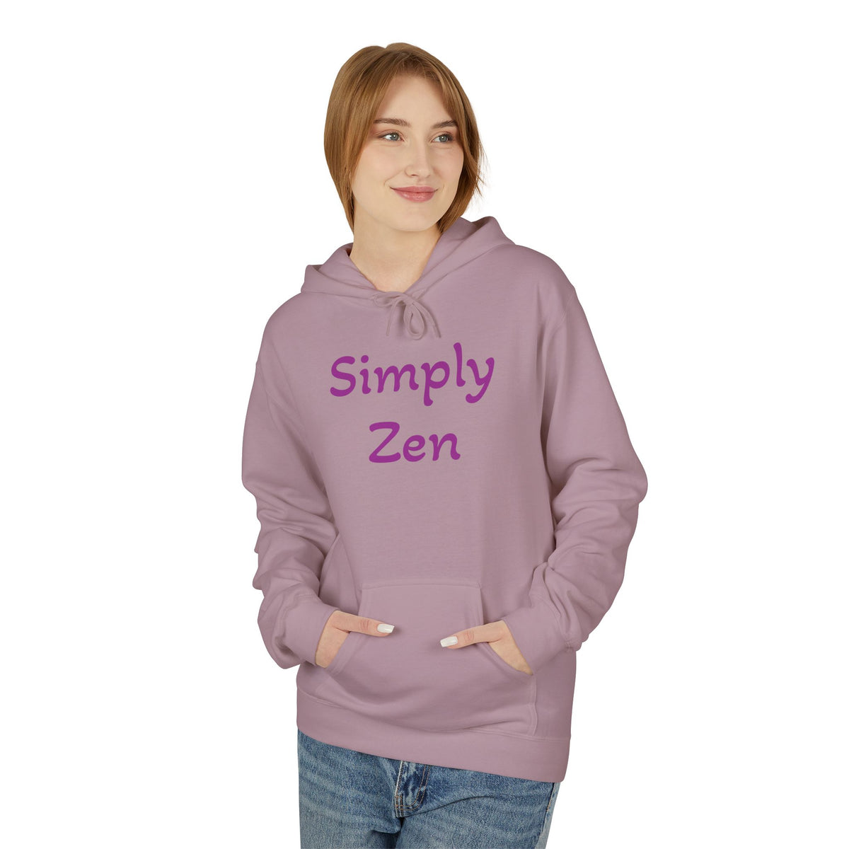 Luna the Serene Kitten Mindfulness Hoodie