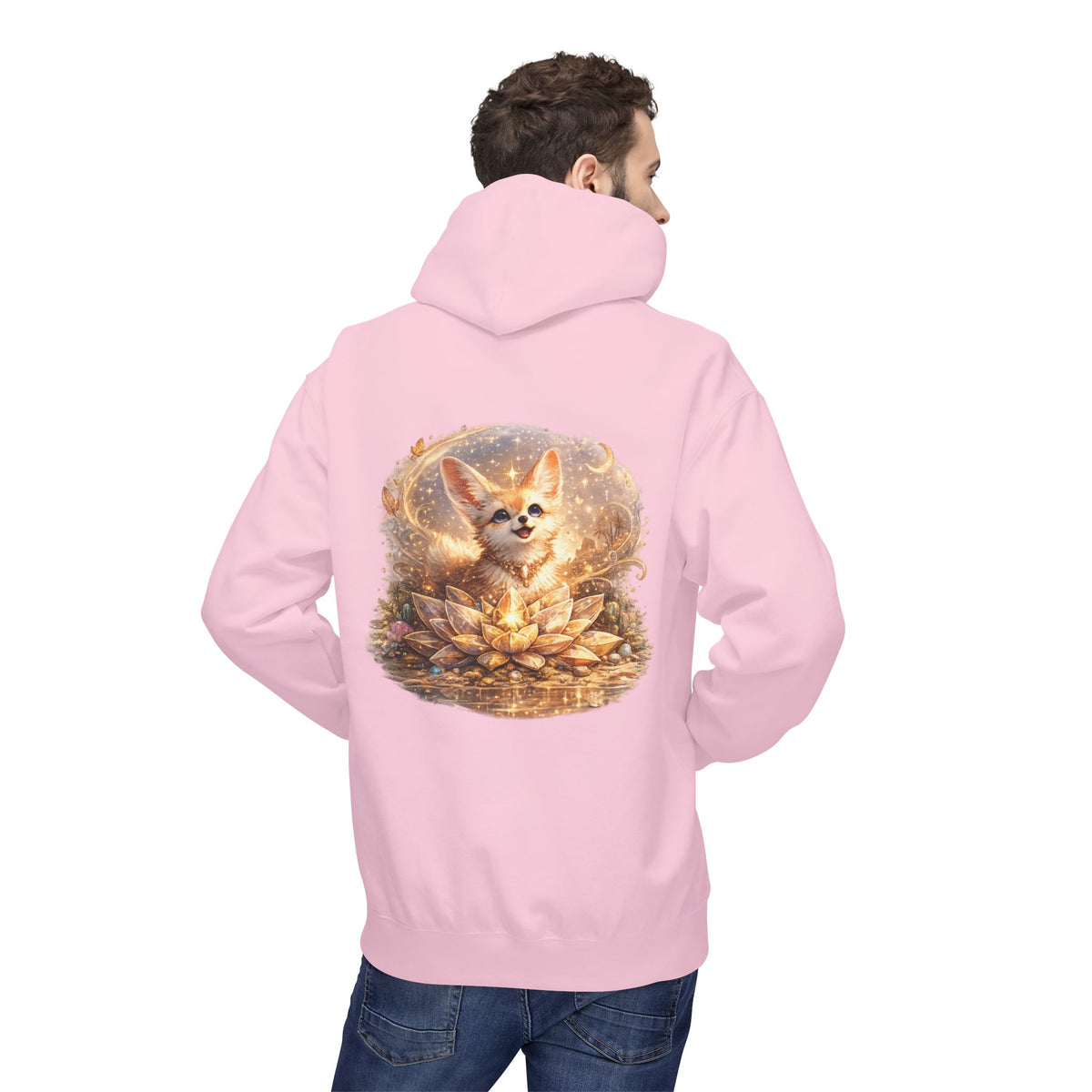 Glimmer the Wonder-Filled Fennec Fox Hoodie