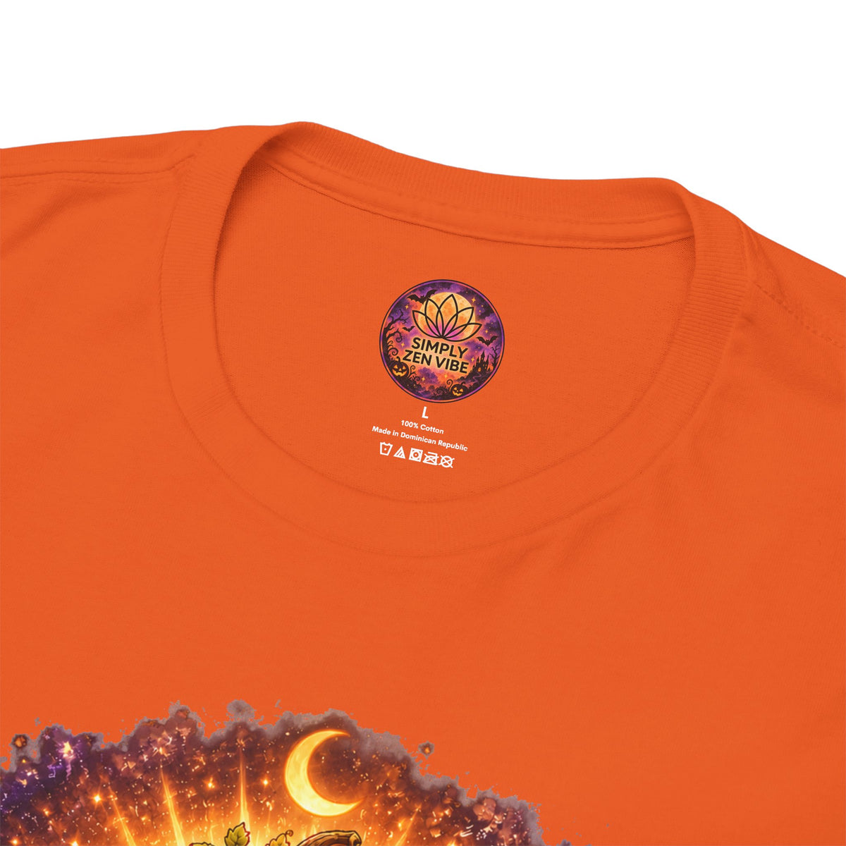 Biscuit the Pumpkin Spirit Pug Halloween T-Shirt | Wickedly Zen