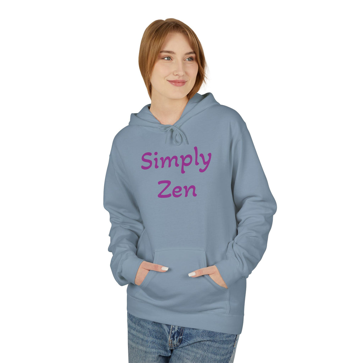 Luna the Serene Kitten Mindfulness Hoodie