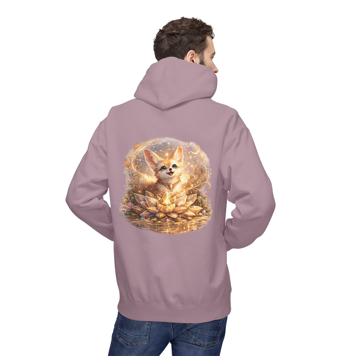 Glimmer the Wonder-Filled Fennec Fox Hoodie