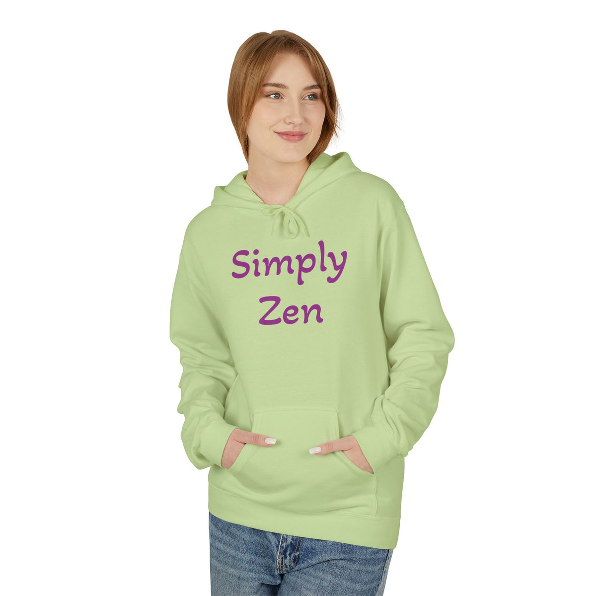 Luna the Serene Kitten Mindfulness Hoodie
