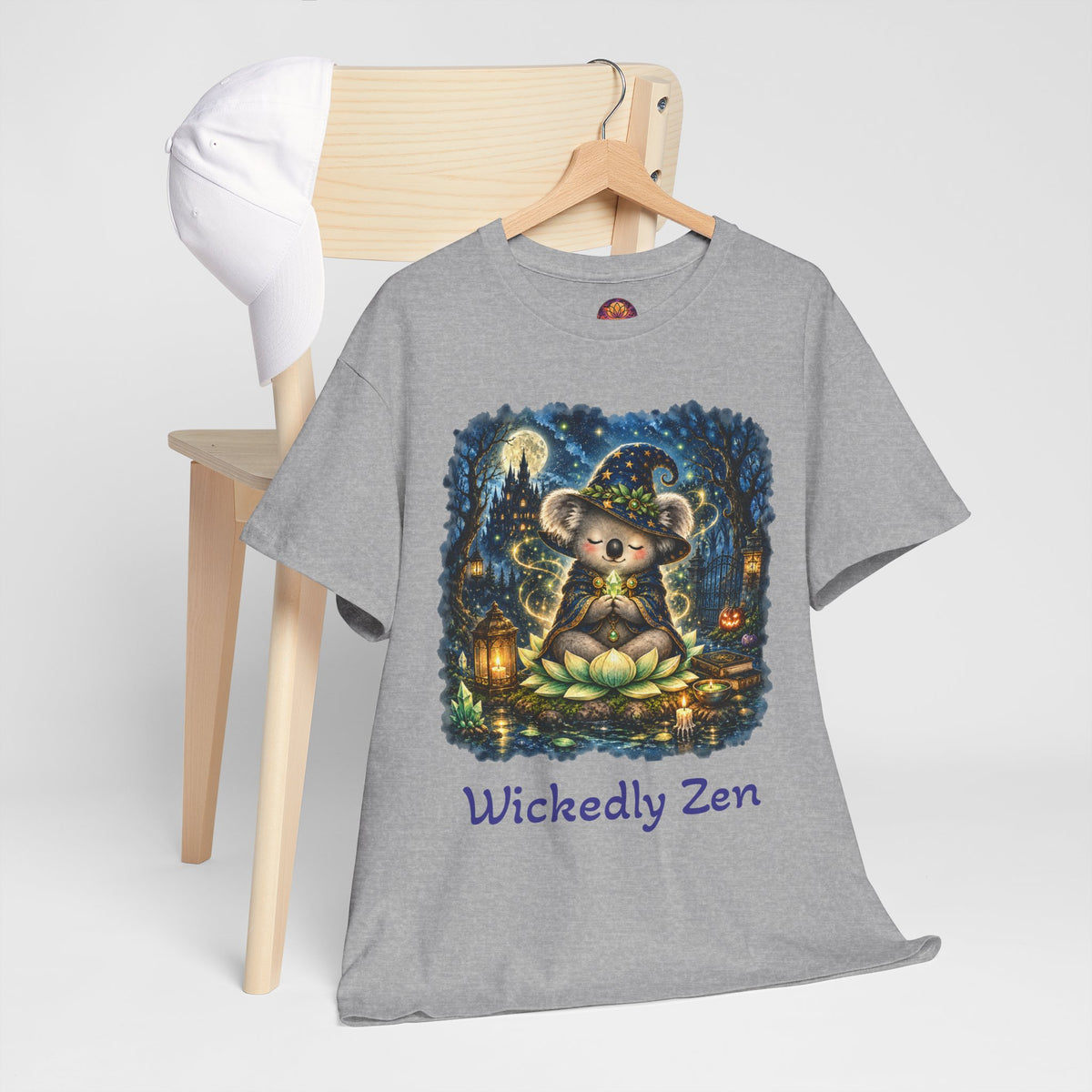 Bodhi the Wizard Koala Halloween T-Shirt | Wickedly Zen