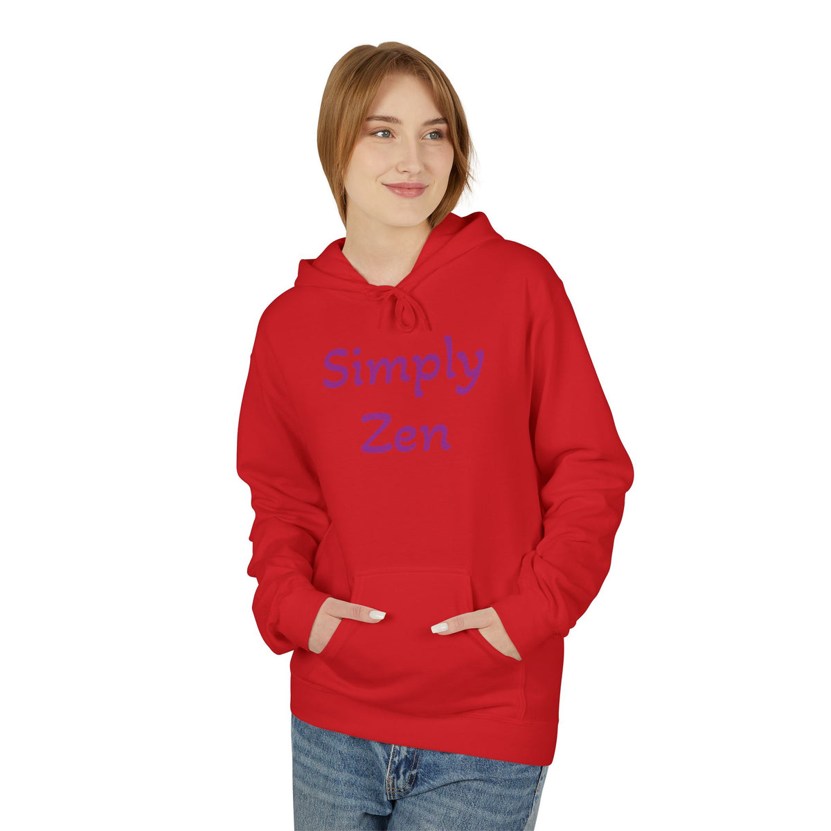 Luna the Serene Kitten Mindfulness Hoodie
