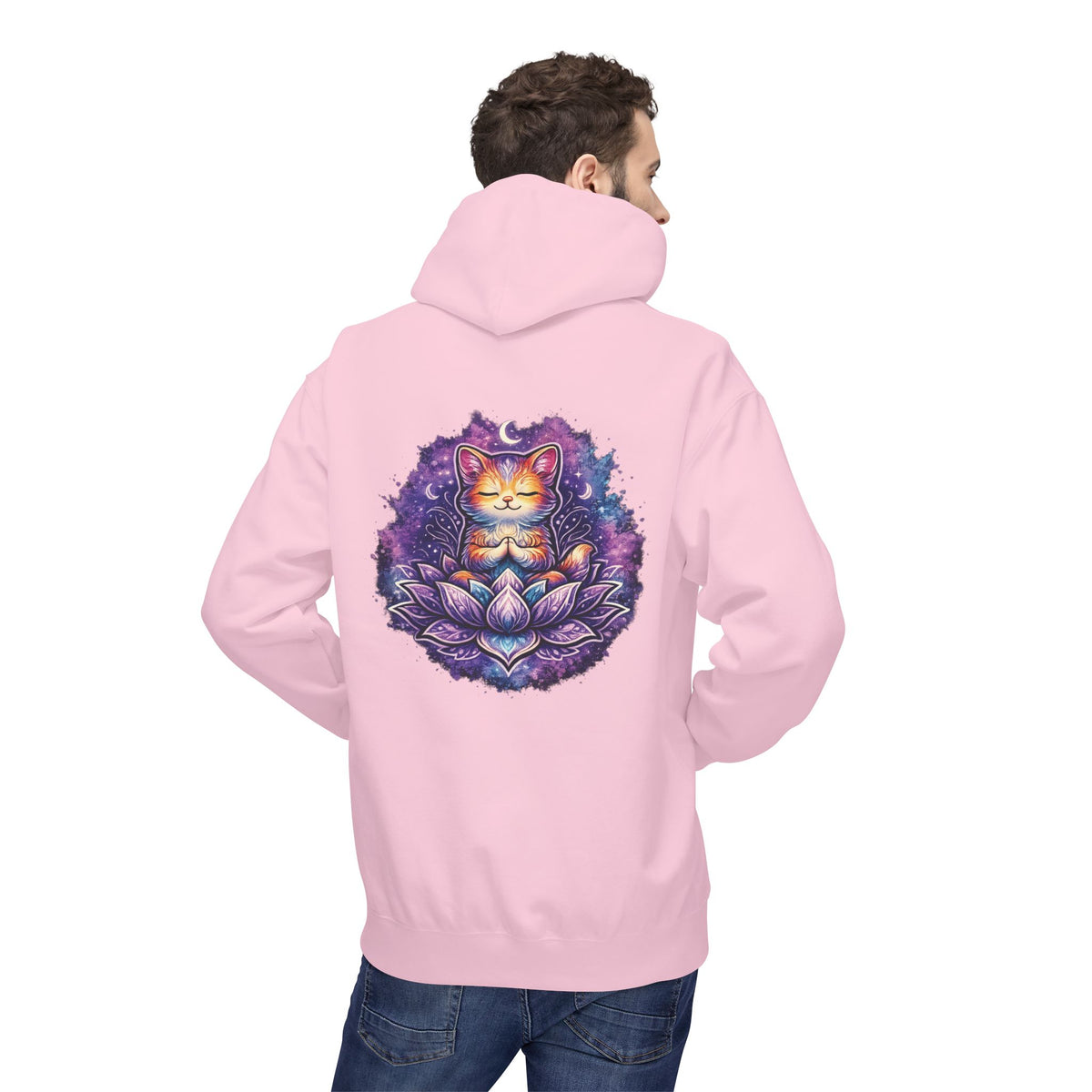 Luna the Serene Kitten Mindfulness Hoodie
