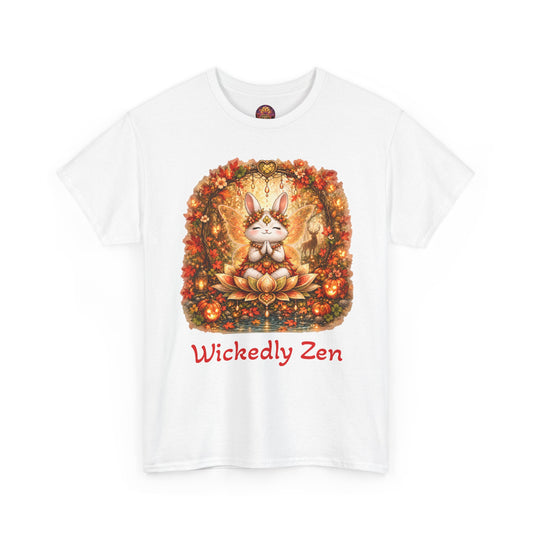 Clover the Autumn Fairy Bunny Halloween T-Shirt | Wickedly Zen