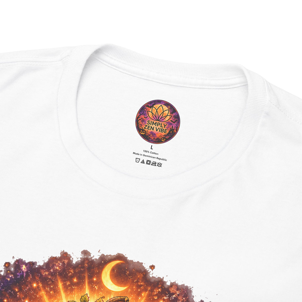 Biscuit the Pumpkin Spirit Pug Halloween T-Shirt | Wickedly Zen