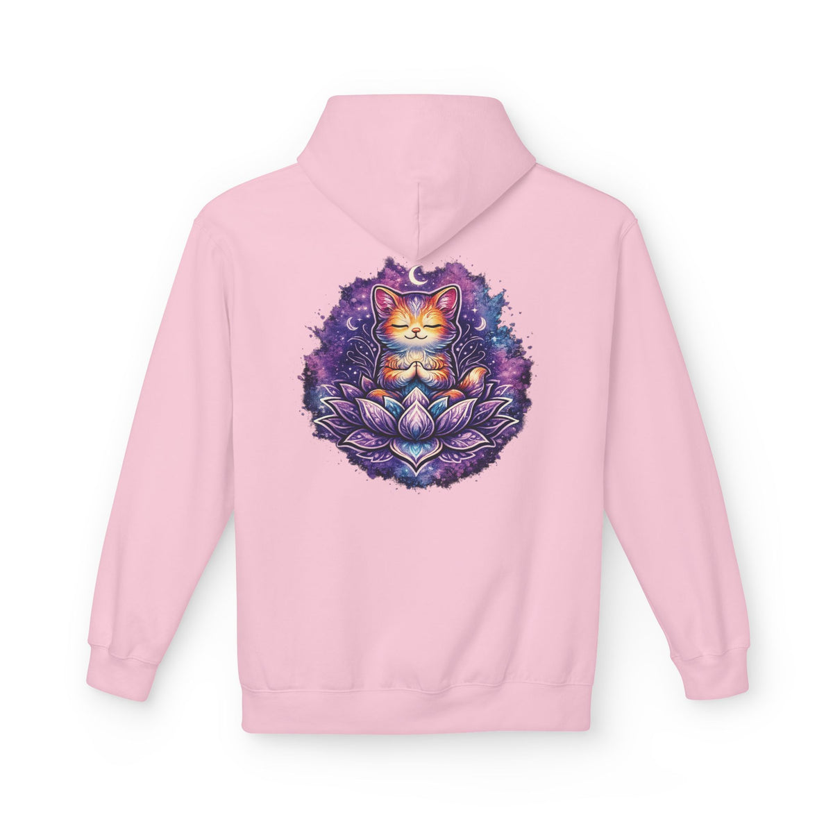 Luna the Serene Kitten Mindfulness Hoodie