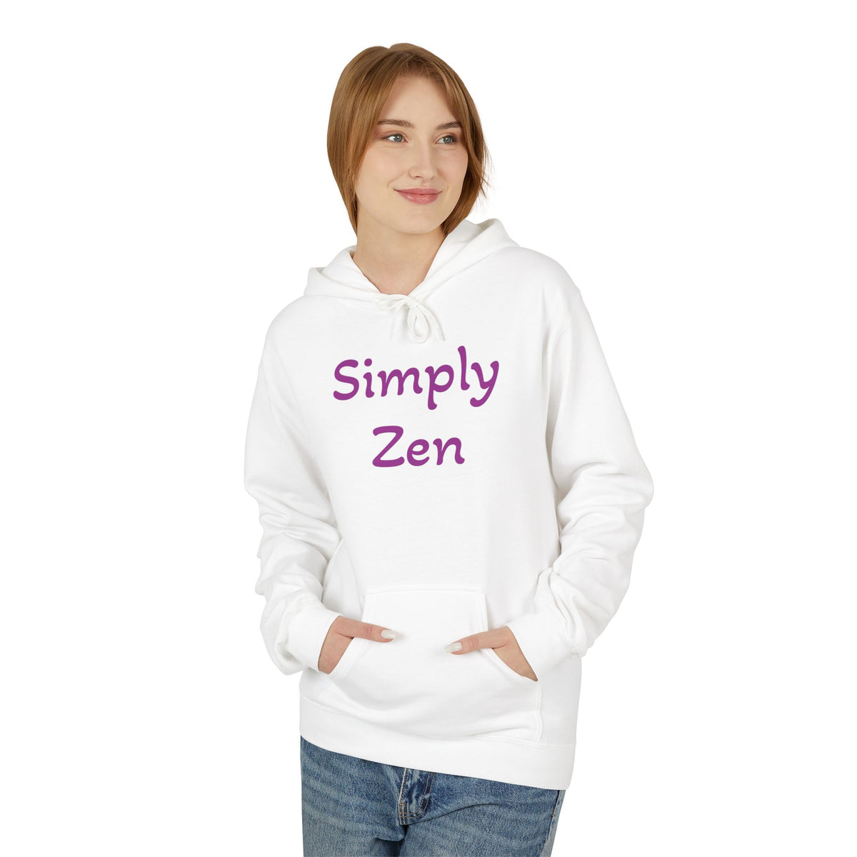 Luna the Serene Kitten Mindfulness Hoodie