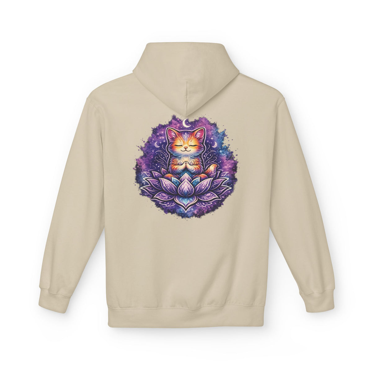 Luna the Serene Kitten Mindfulness Hoodie